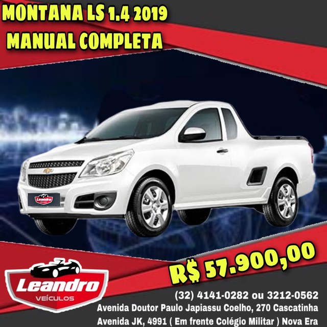 MONTANA LS 1.4 2019 MANUAL FLEX COMPLETA