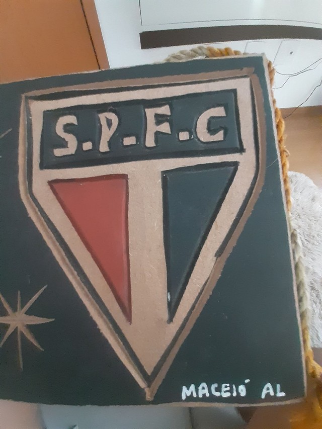 Placa decorativa São Paulo FC (Maceió Alagoas) - Foto 2