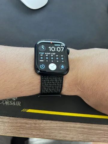 Apple Watch Series 7 GPS 45mm Alumínio Meia-noite