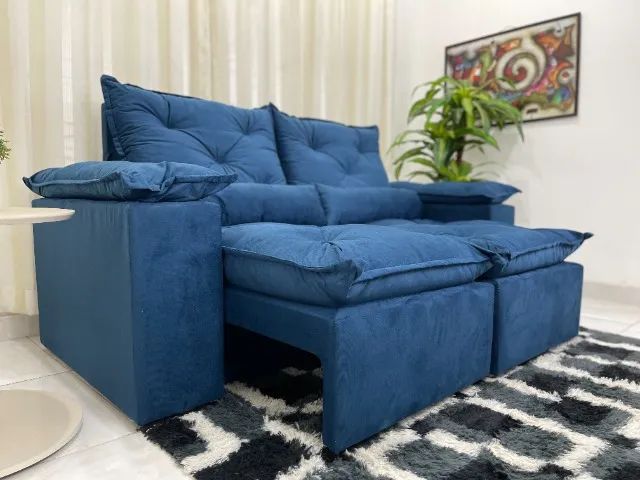 Sofá Retrátil e Reclinável Grécia/Tunísia 200 - Compre Hoje Receba Amanhã!!!Maio0080 - Foto 6