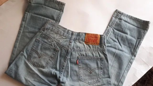 Calça Jeans Infantil Masculina tam 8 Levi'S semi nova ótimo estado - Foto 4