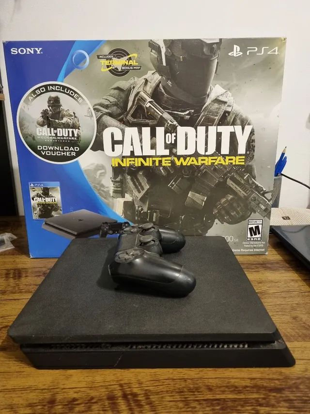 SONY PS4 SLIM, 500 GB,+ Call Of Duty Modern Warfare DOWNLOAD