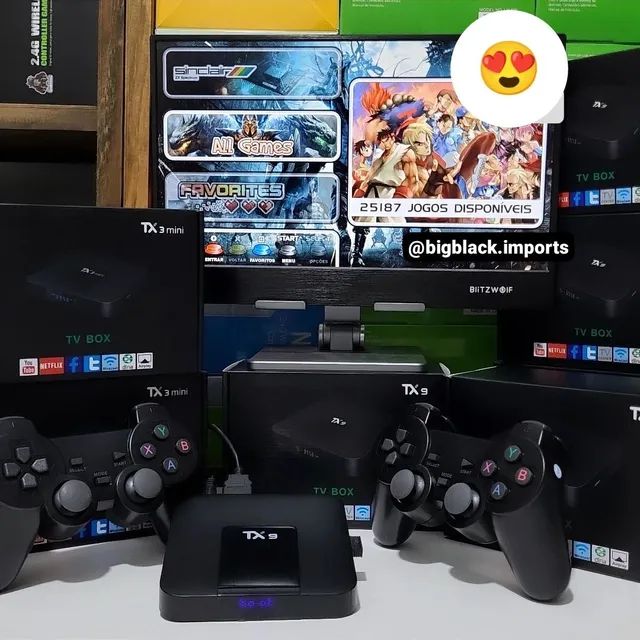 Console Retro Game 25 Mil Jogos 2 Controles Promoção imperdível Envio -  JOGOS RETRO