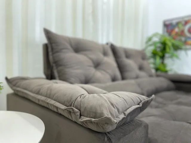 Sofá Retrátil e Reclinável Grécia/Tunísia 200 - Compre Hoje Receba Amanhã!!!Maio0080 - Foto 2