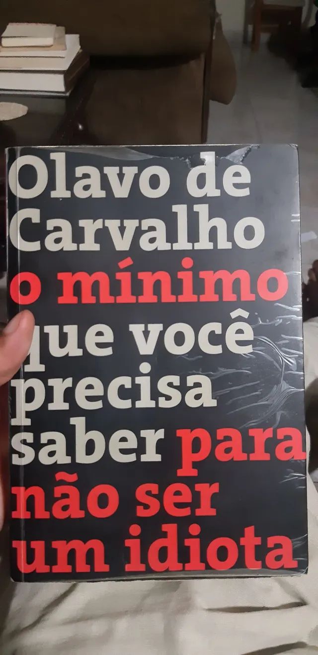 O Mínimo Que Você Precisa Saber Para Não Ser Um Idiota Olavo De Carvalho Livros E Revistas 0379