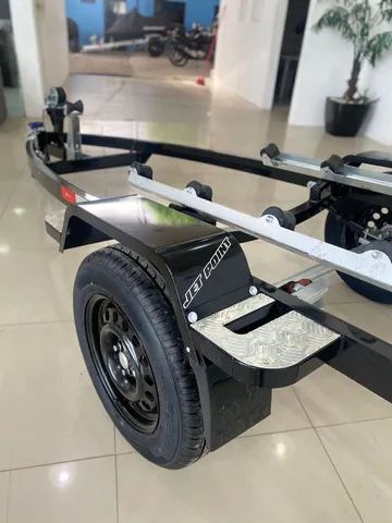 CARRETA RODOVIÁRIA P JET SKI EM ALUMÍNIO 2024, Pronta Entrega, Parcelamos 21x - Foto 6