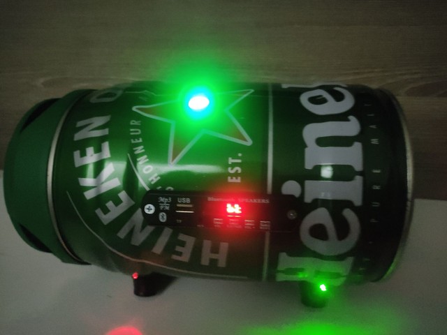 Som barril Heineken 