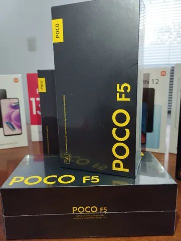Poco F5 5G 8/256GB Global Novo na Caixa Lacrada Pronta Entrega
