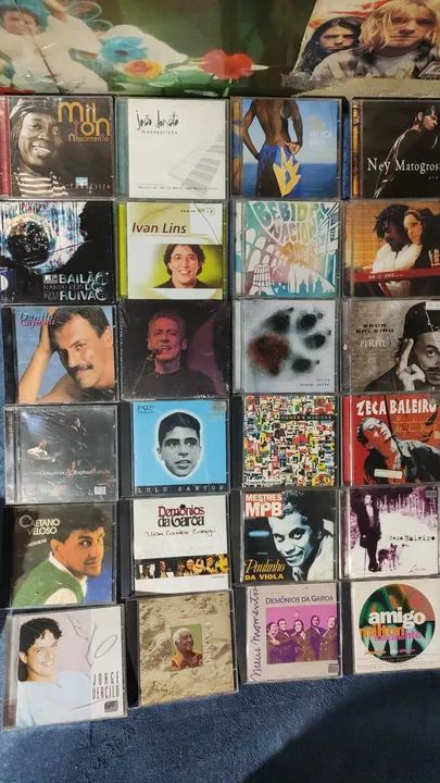 99 cds MPB lote com 99 cds de MPB etc originais  - Foto 2