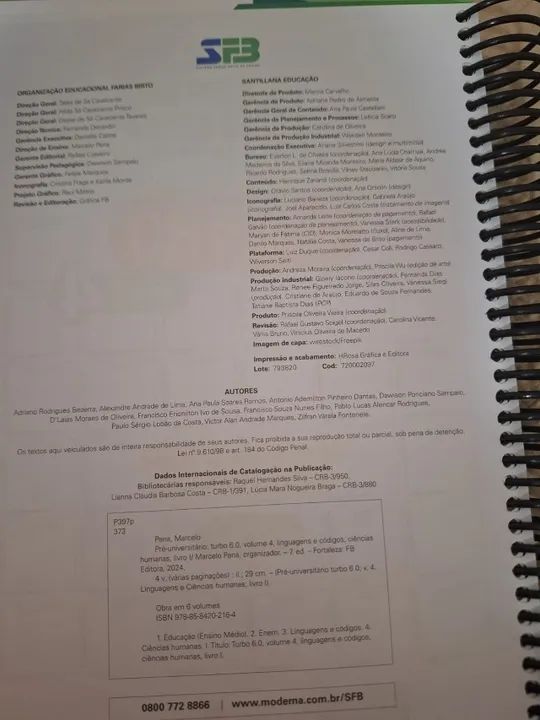 Farias Brito 3o ano - APOSTILAS NOVAS ZERADAS - Foto 3