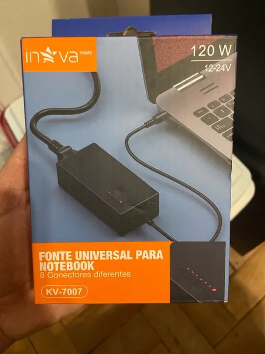 Fonte universal para notebook possuo 3 und - Foto 3