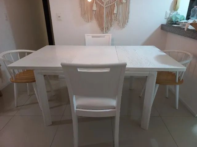 Mesa Branca ETNA + cadeiras  - Foto 2
