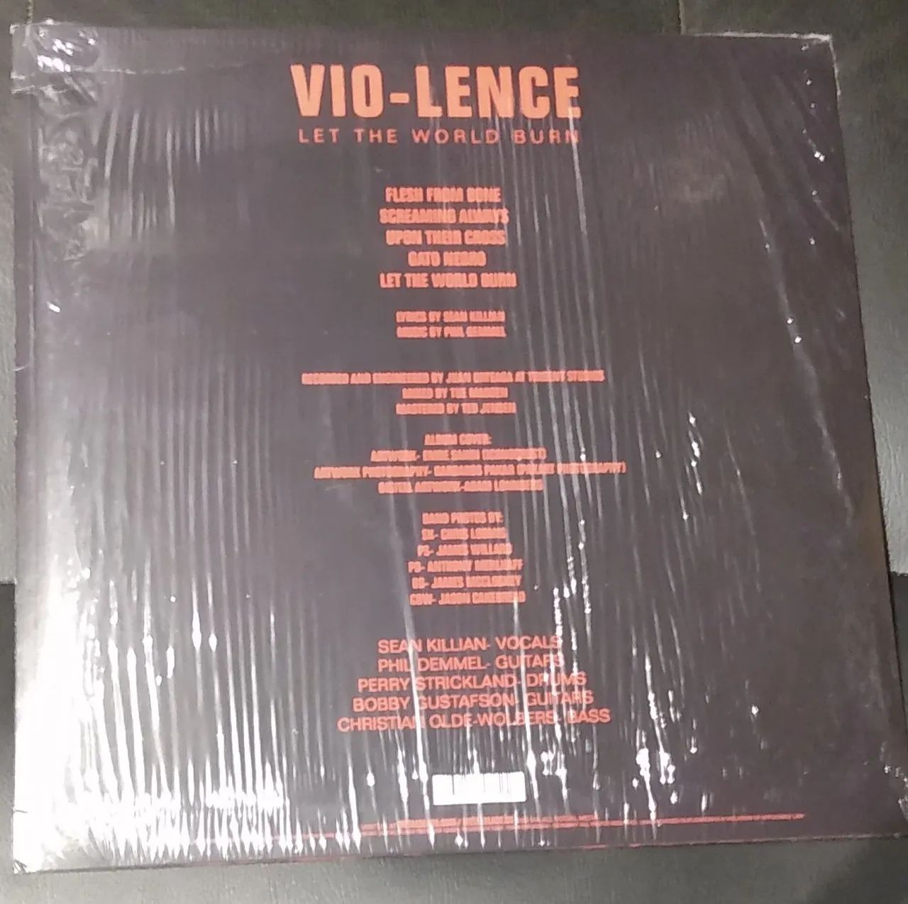 Vio-Lence - Let The World Burn Vinil LP Black 180g EUA - Foto 2
