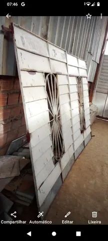 Portão usado de 1.82x2.78 bem reforçado pronto pra chumbar  - Foto 3
