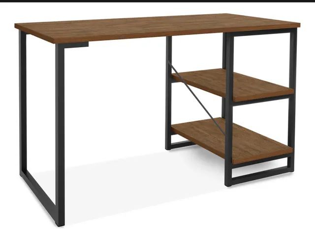 Escrivaninha Mesa Office Estudo Estilo Industrial  - Foto 5
