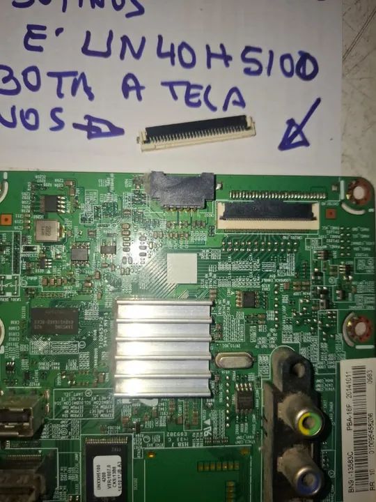Placa Mãe para TV UN40H5100 - Foto 2