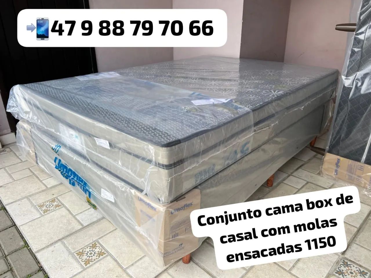 Camas novas embaladas a pronta entrega  - Foto 2