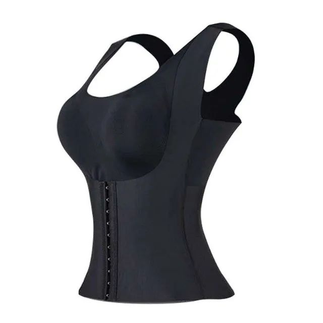 Cinta Para Corpo Com Bojo Modeladora Sem Costura 4 Em 1