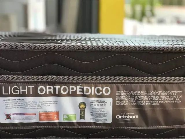 Colchão Casal Ortobom Light Ortopédico  - Foto 2