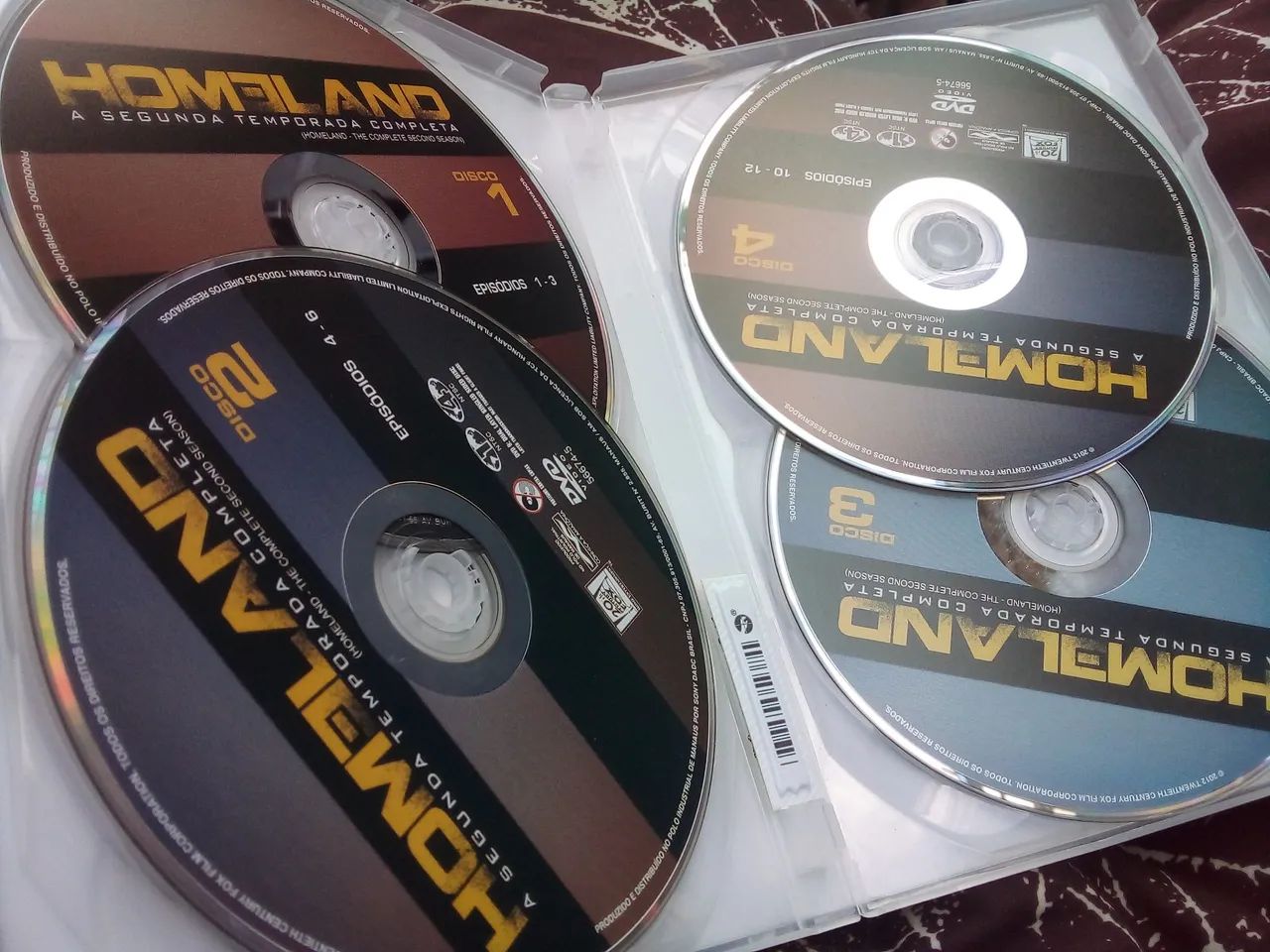 DVD Homeland: Season 2 Complete (4 Discs)64750970315777122