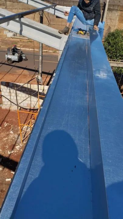Pingadeira calha, rufo, colarinho para chaminé de churrasqueira condutores e muito mais! - Foto 3