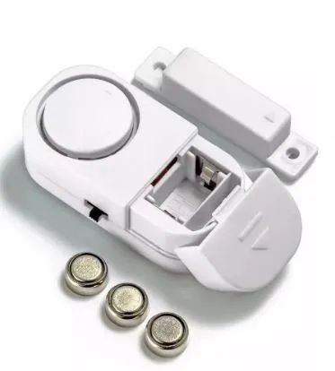 Sensor De Porta E Janela Com Alarme Sonoro Eletrônico - Foto 2