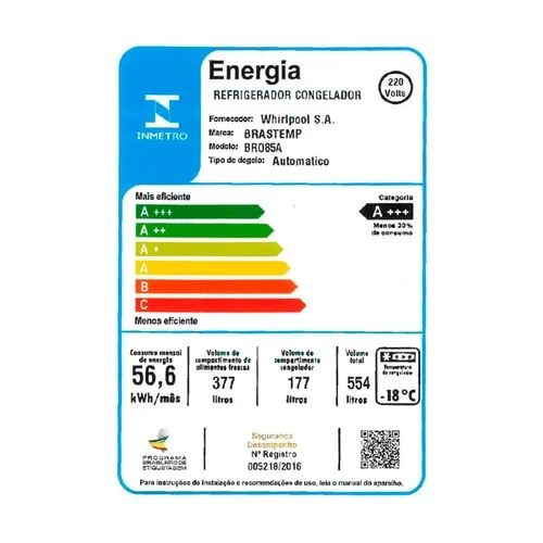 Brastemp Inverse Inox 3 Portas Nova 554L - Foto 6