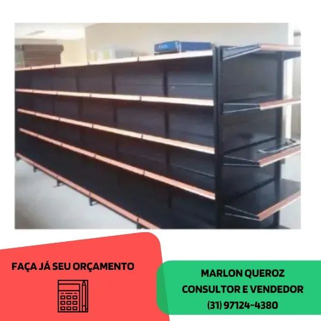 Gondola de Aço Central + Ponta Nova 