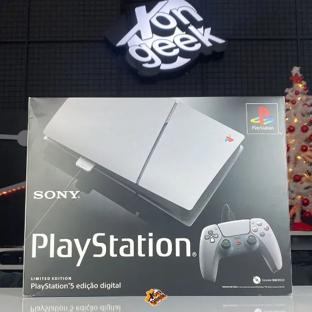PS5 Slim Aniversário de 30 Anos | Edição Super RARA! - Lacrado na Caixa! - Foto 5