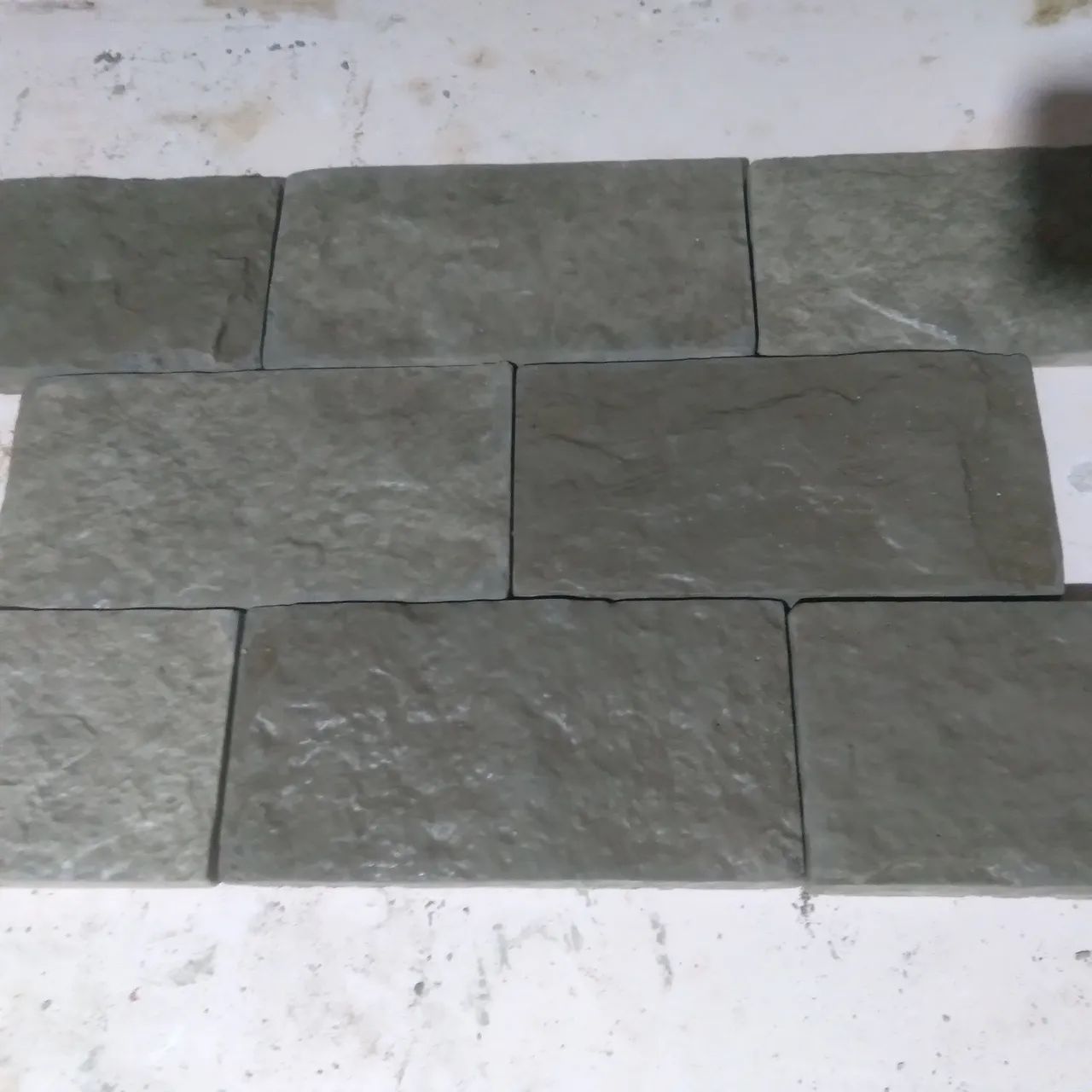 Revestimento de pedra de concreto e tijolinho - Foto 4