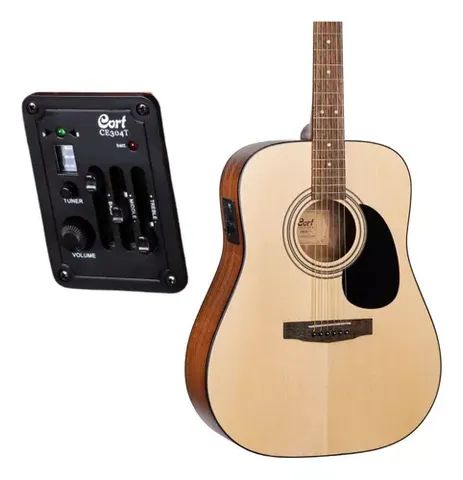 Violão Cort AD810E OP Spruce Open Pore - Foto 5