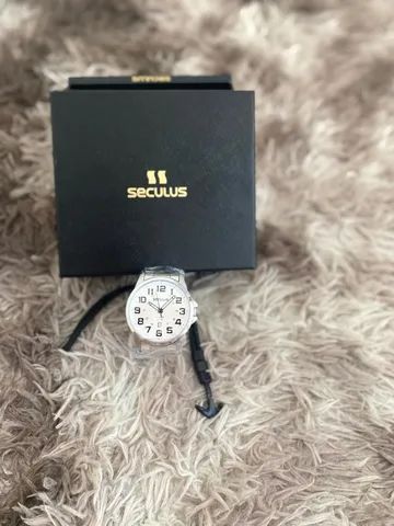 Relógio Prata Masculino Seculus - Foto 2