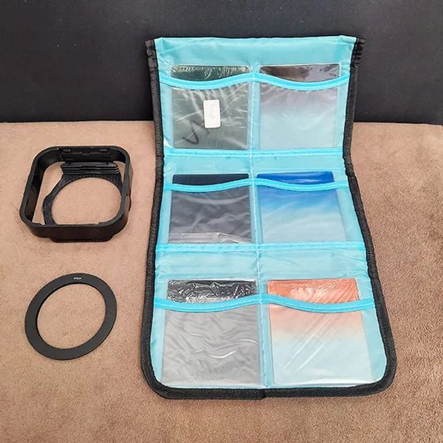Kit com 6 Filtros ND e degradês - p/ lentes fotográficas