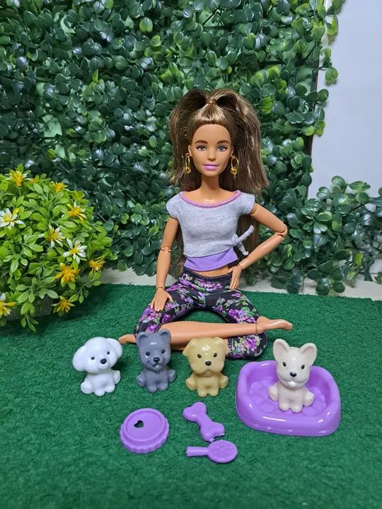 Lote de pets da boneca Barbie *BONECA BARBIE NÃO INCLUSA