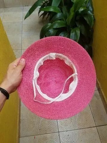 Chapéu feminino rosa em Samambaia Sul  - Foto 4