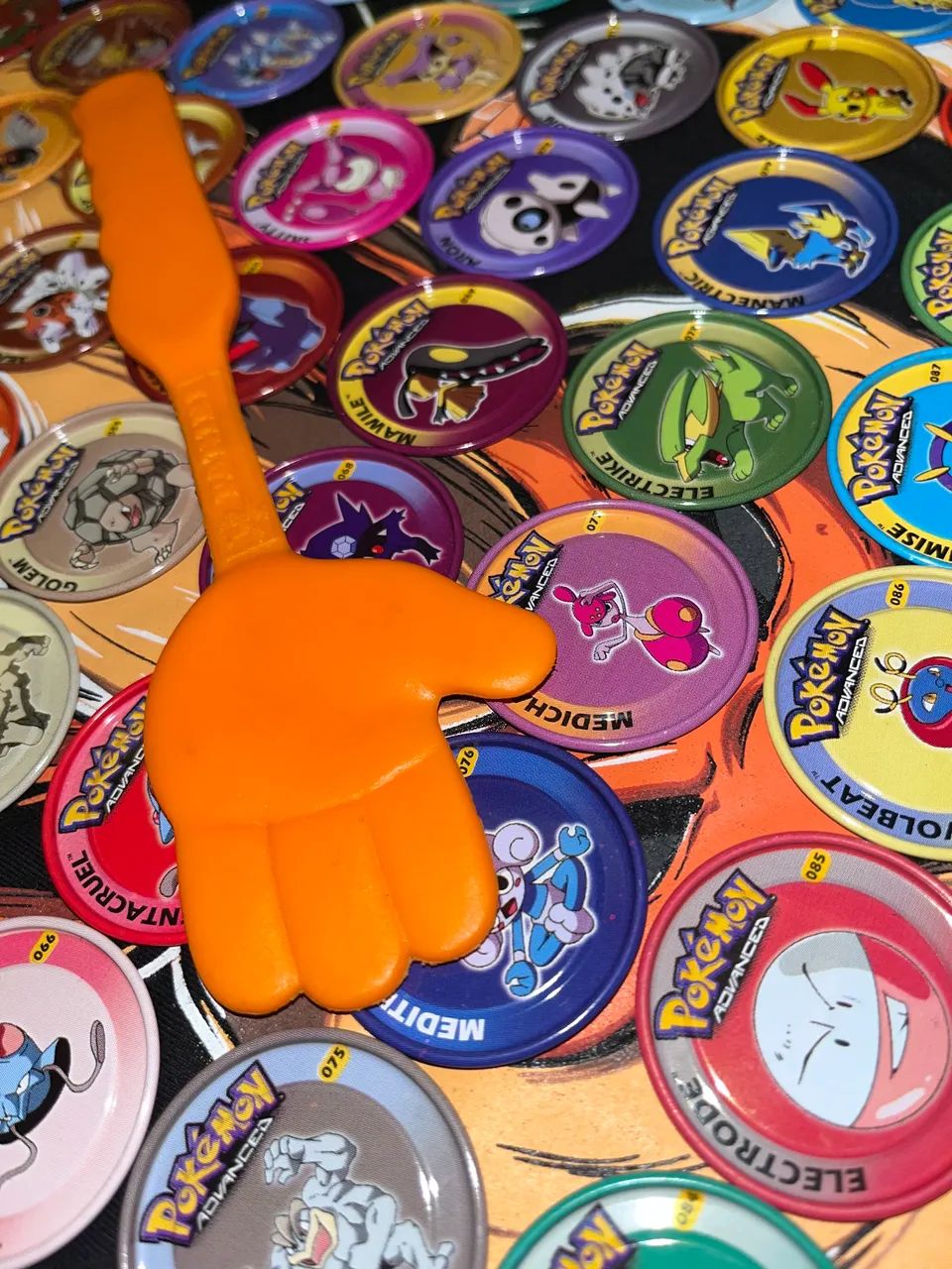 Pokémon Panini Tazos de Metal | Coleção Completa Pokemon Advanced 