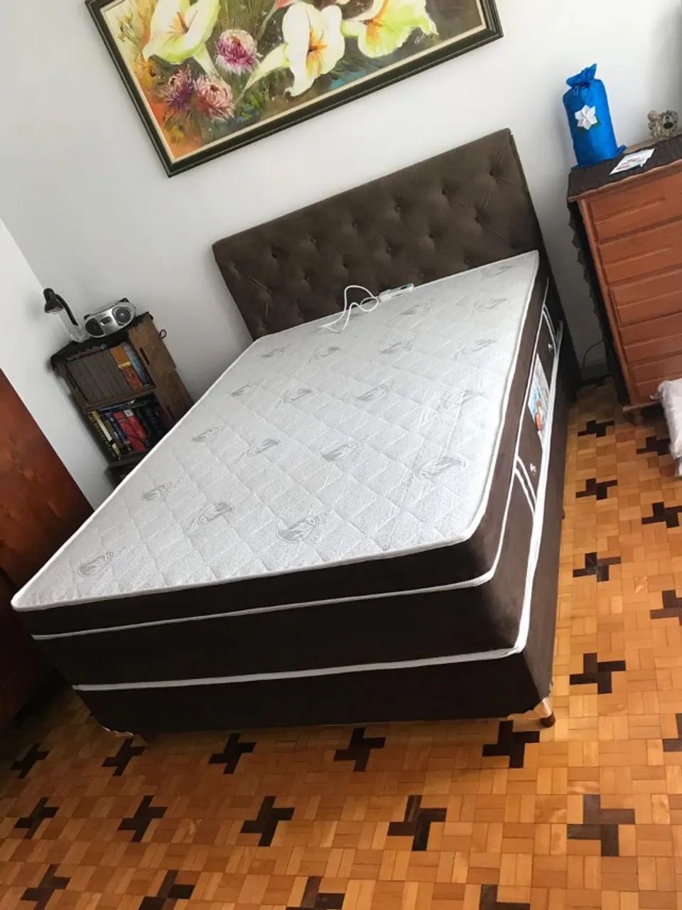 Colchão Massageador Premium + Cama Box e Cabeceira GRÁTIS -  - Foto 4