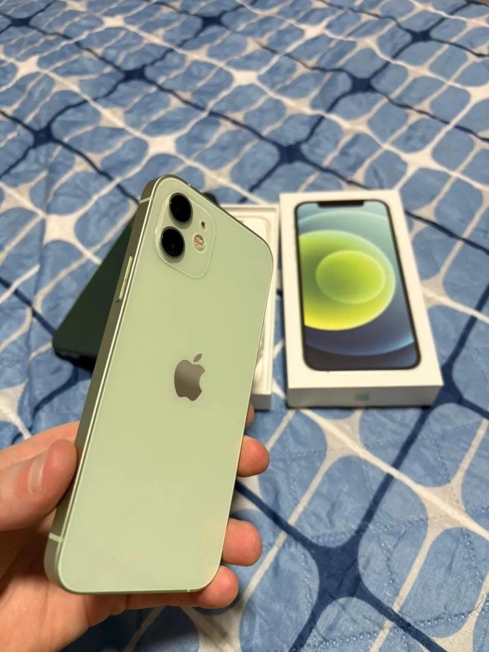iPhone 12 64GB - Verde - Ótimo estado - Celulares e Smartphones