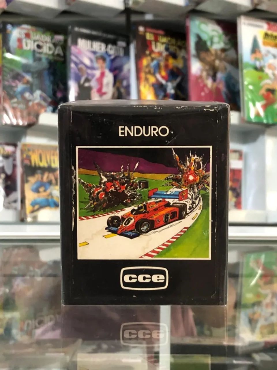 Enduro - Cce - Atari - Supergame - Jogos de Vídeo Game - Centro
