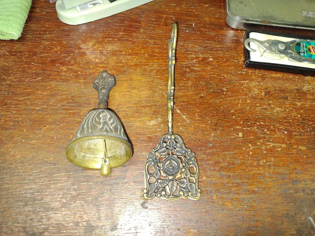 Artigo em bronze, tipo uma colher, antiguidade. - Foto 4