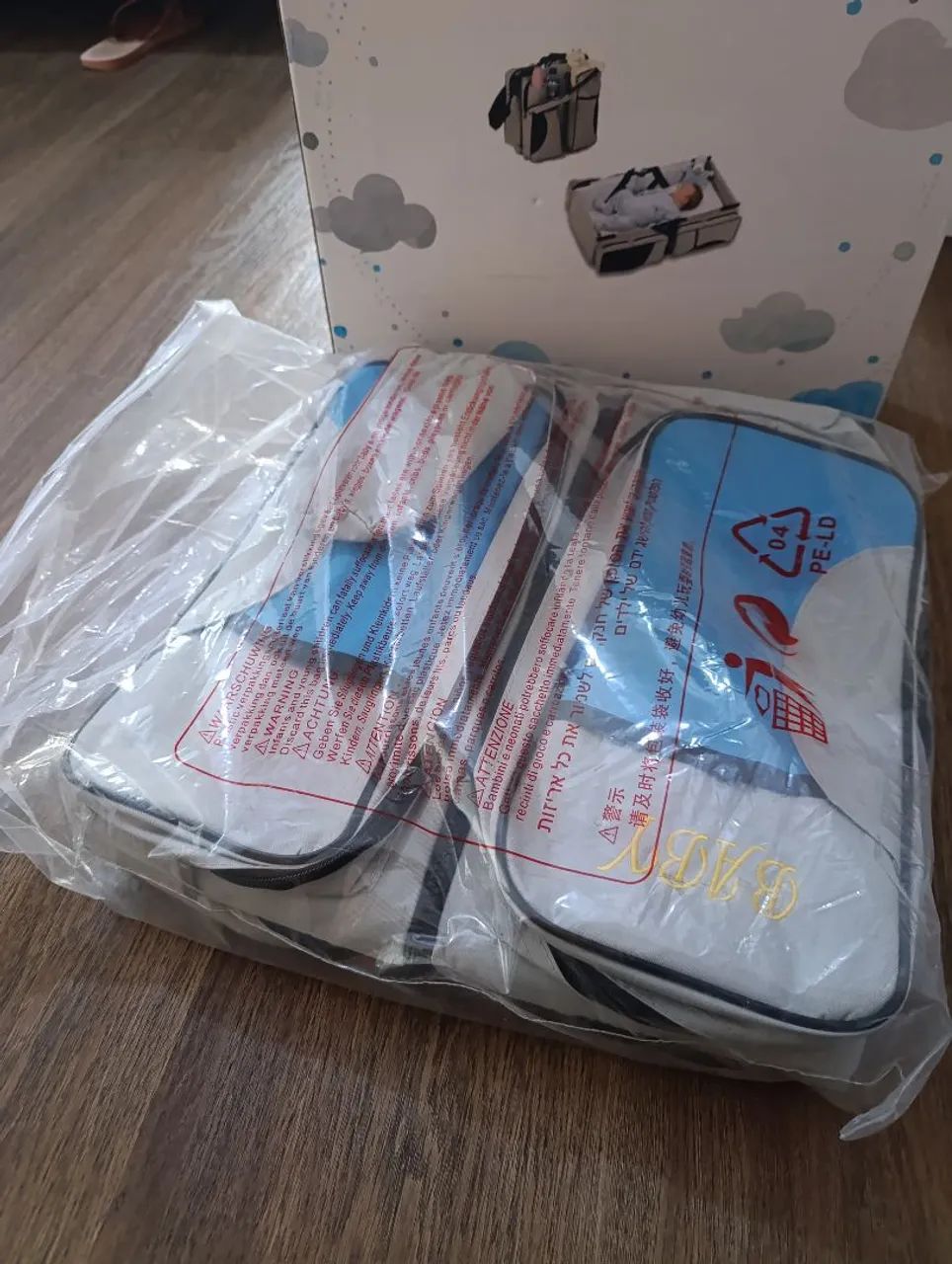 Bolsa que vira berço  - Foto 2