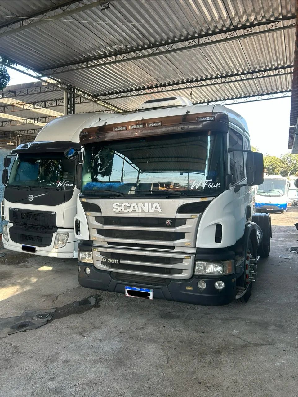 Scania p360 4x2 automático caminhão conservado  - Foto 4