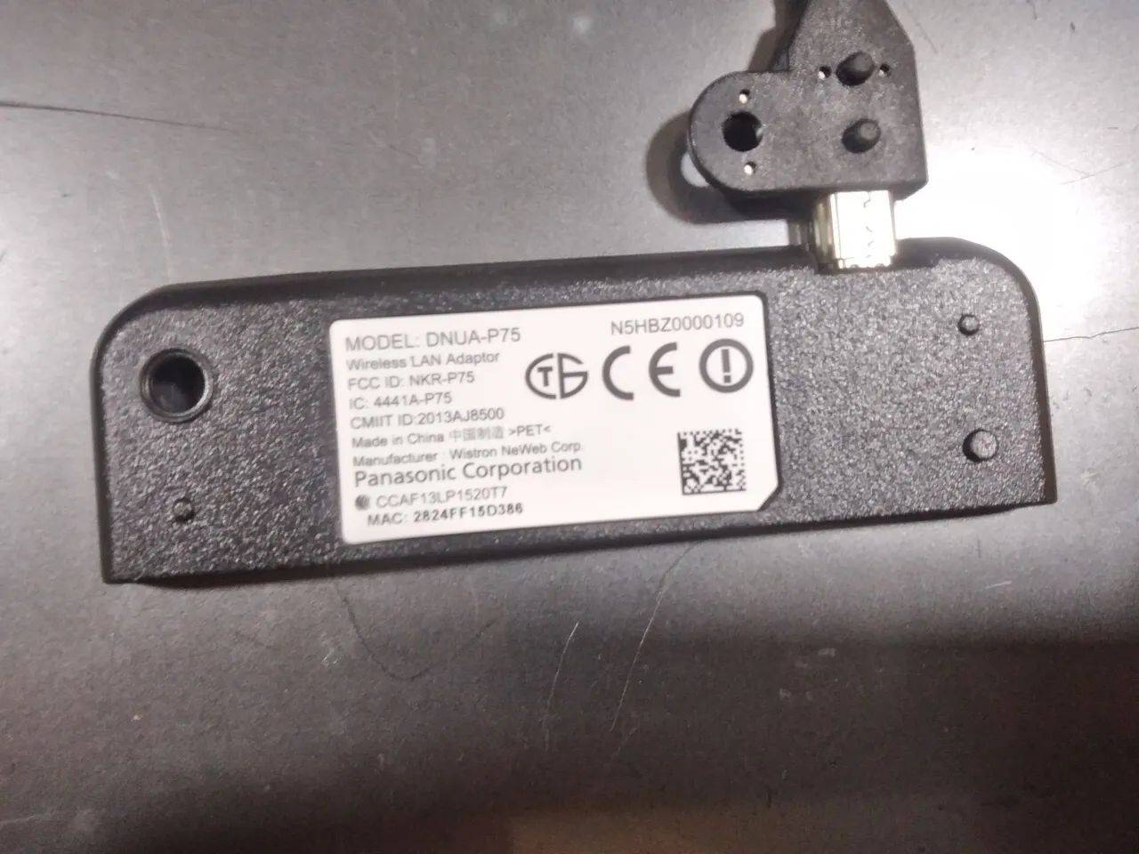 Placa Wi-Fi TV Panasonic,  modelo 32DS600B. - Foto 2