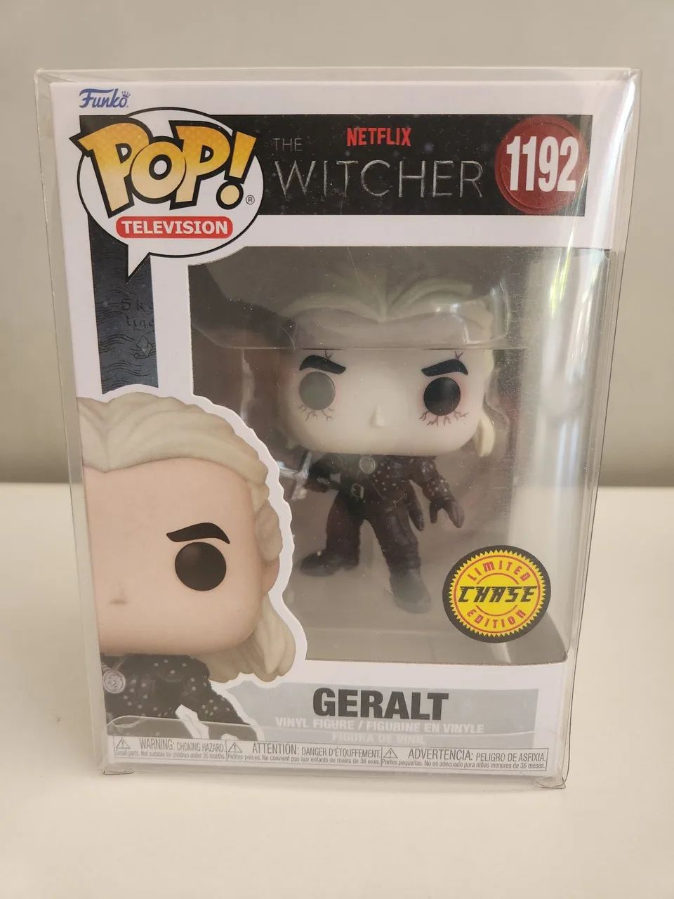 Funko Pop! The Witcher Geralt Chase - Edição Limitada