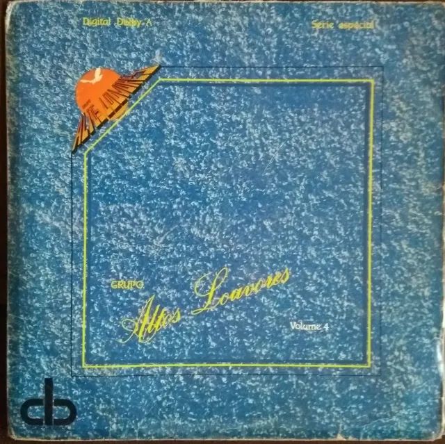 Lote 2 Lp's Discos de Vinil Gospel Evangélico - Grupo Altos Louvores - antigos - relíquia - Foto 3