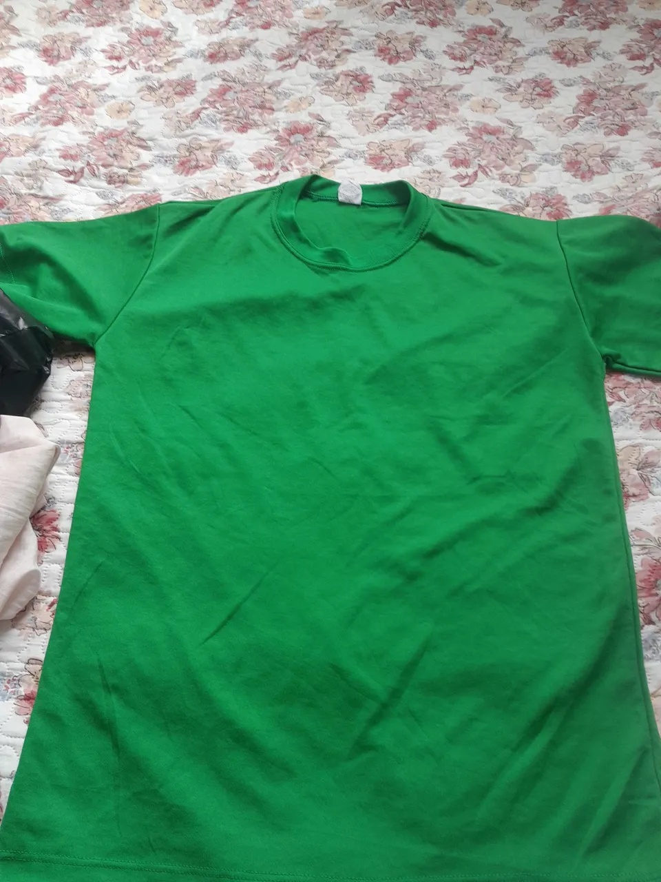 Camiseta Verde Confortável