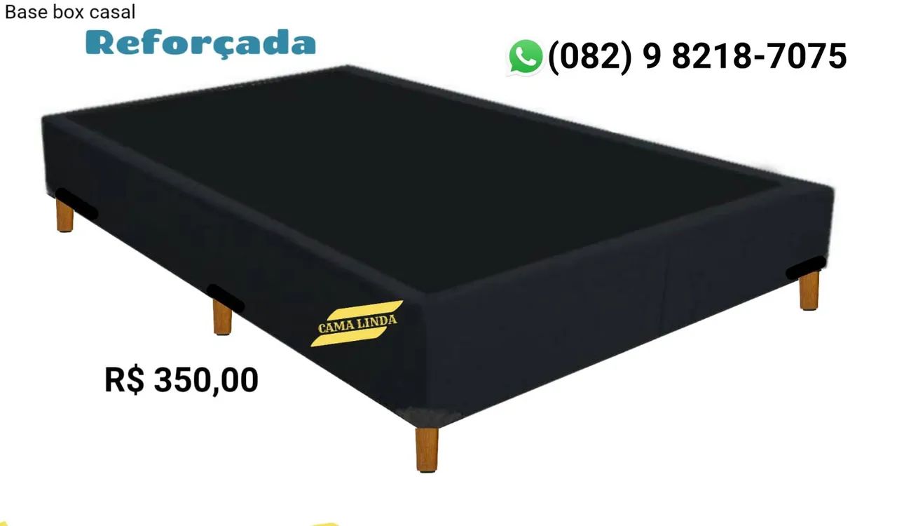 BASE COLCHÕES PUFFS CAMA BOX BAÚ ENTREGA GRÁTIS  - Foto 5
