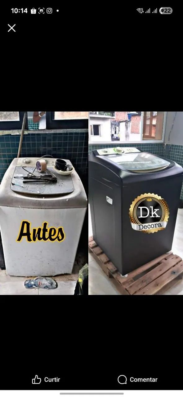 Envelopamento máquina de lavar 