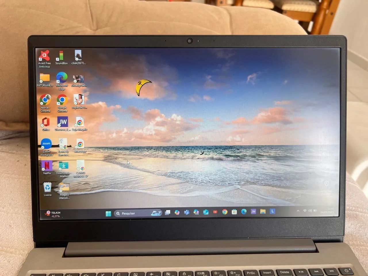 Notebook Lenovo - Tela 15.6 -Intel Core i5-12GB de RAM - Foto 2
