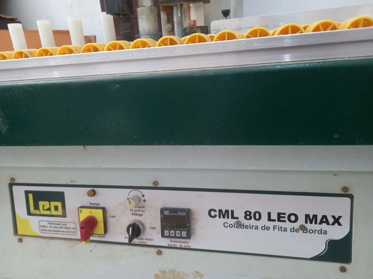 Coladeira de Fita de Borda CML 80 LEO MAX - Foto 3